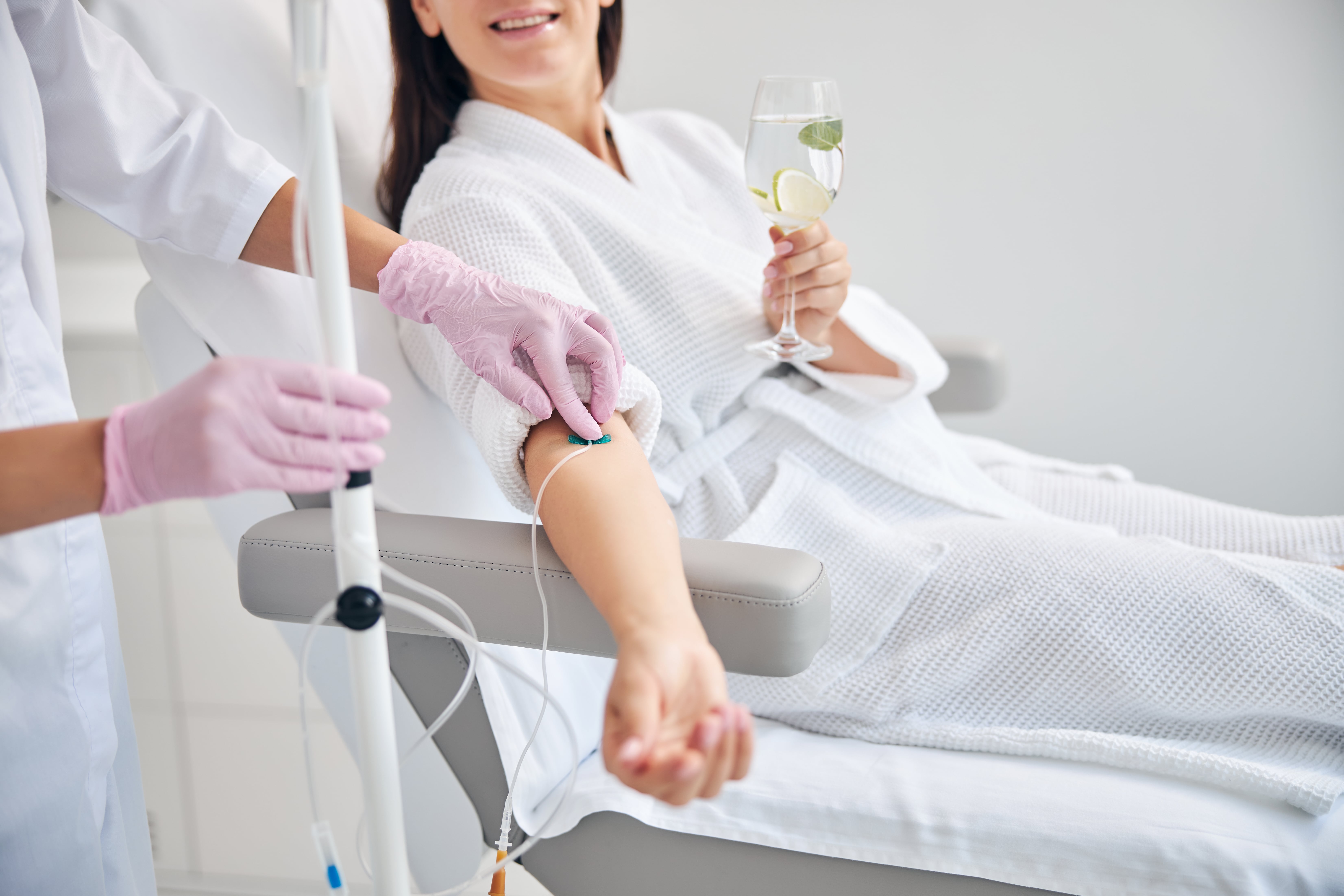 IV therapy at Belleâme Aesthetics in Walpole MA